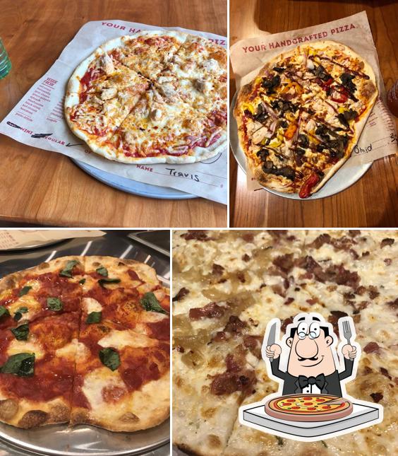 Pick pizza at Score Pizza