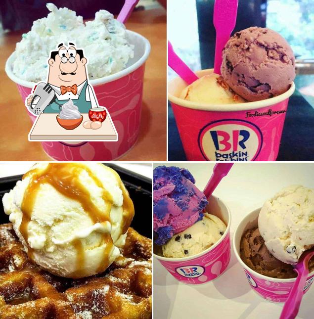 Baskin Robbins - Ice Cream Desserts provides a number of sweet dishes