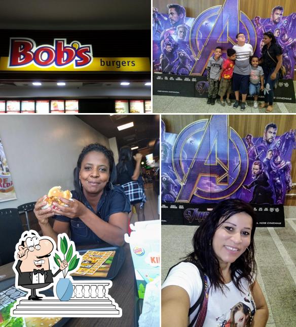 O exterior do Bob's Burger - Shopping Caxias