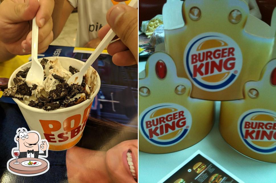 Platos en Burger King