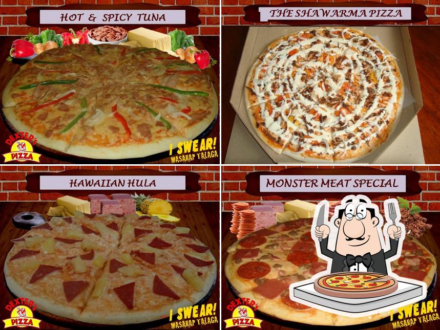 Pizzería Dexter's Pizza, Mandaluyong, DMG Bldg. Carta del restaurante