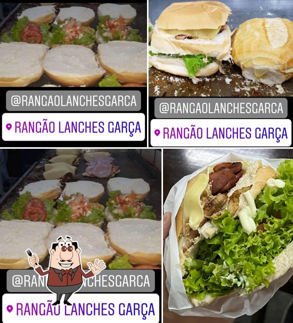 Platos en Rangão Lanches Garça