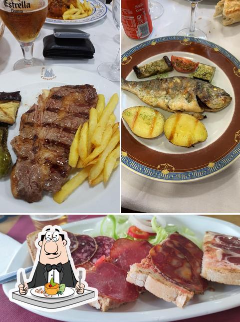Еда в "Restaurante El Cep"