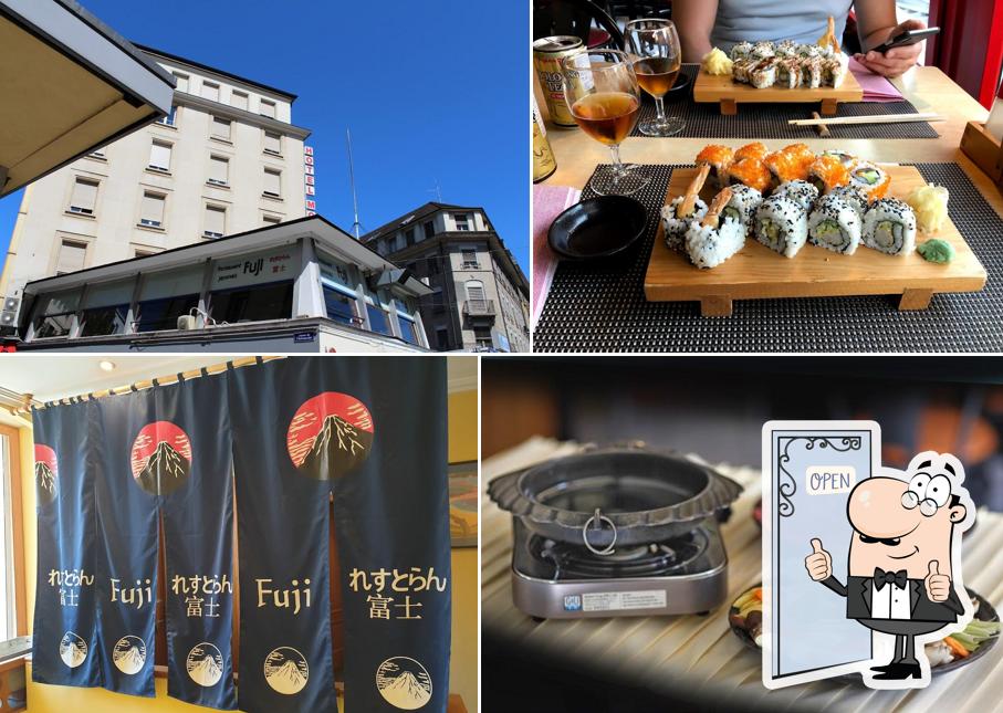 Here's a picture of Restaurant Fuji