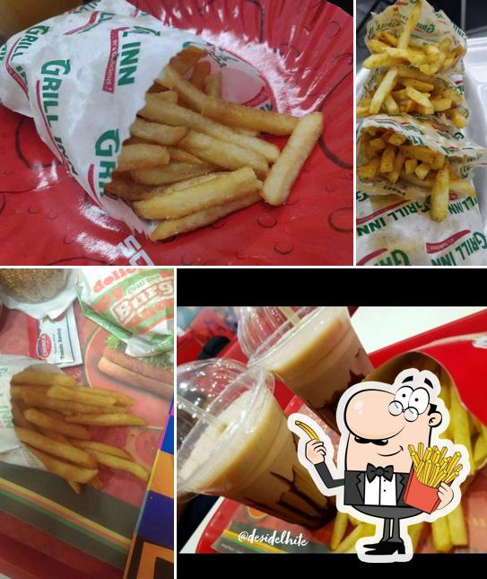 Taste French fries at Grill Inn