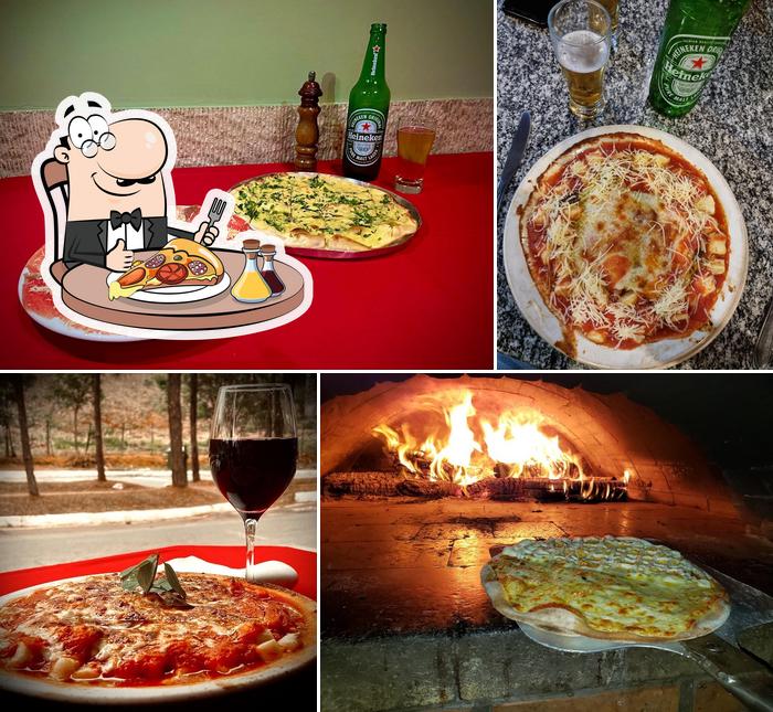 Peça pizza no Pizzaria Dona Na