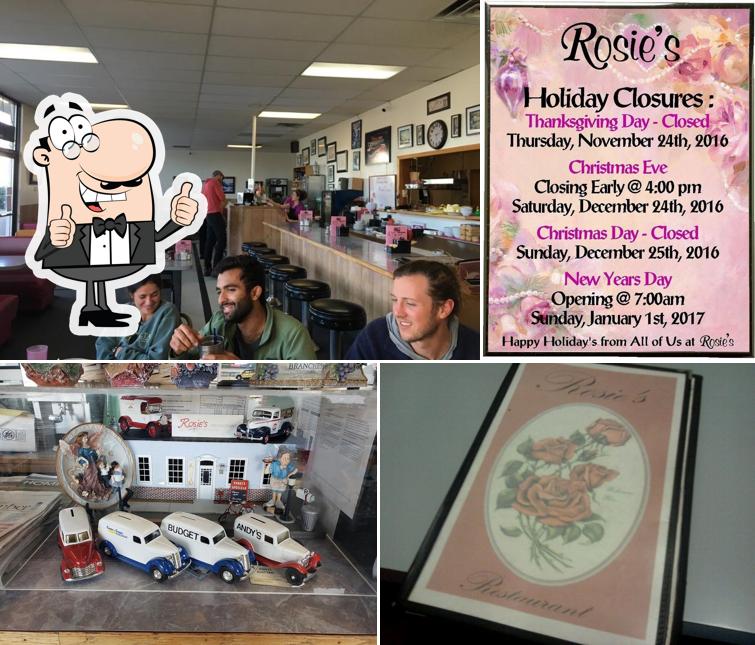 Rosie's Restaurant in Woodland Restaurant menu and reviews