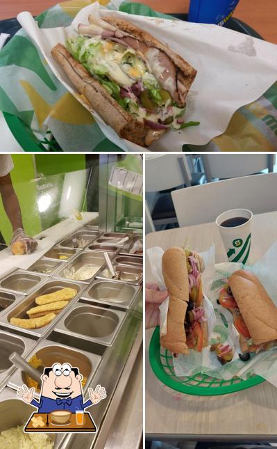 Comida em Subway