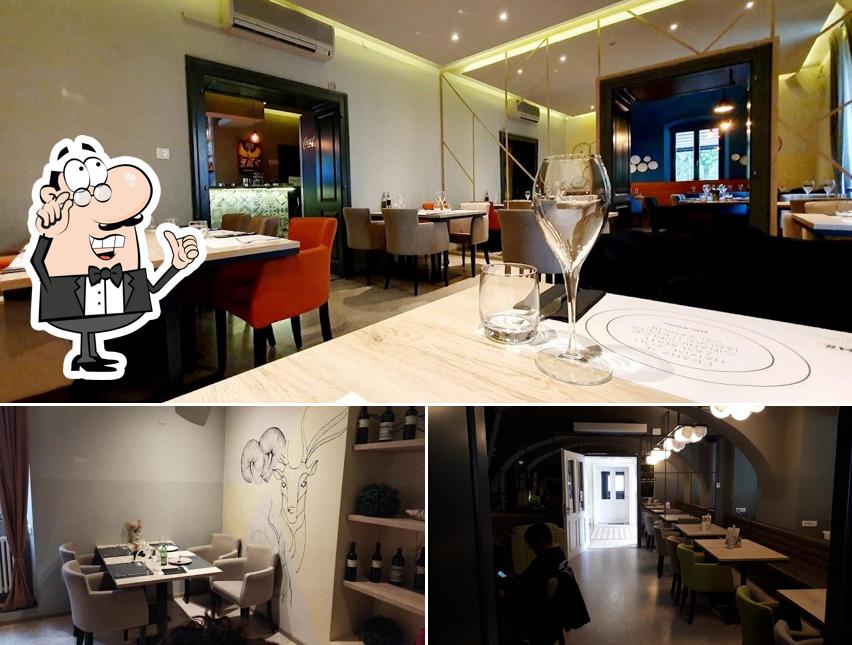 Dai un'occhiata agli interni di Bistro Franz