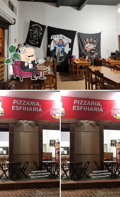 O interior do Blitz - Restaurante, Esfiha, Pizzaria, Lanche