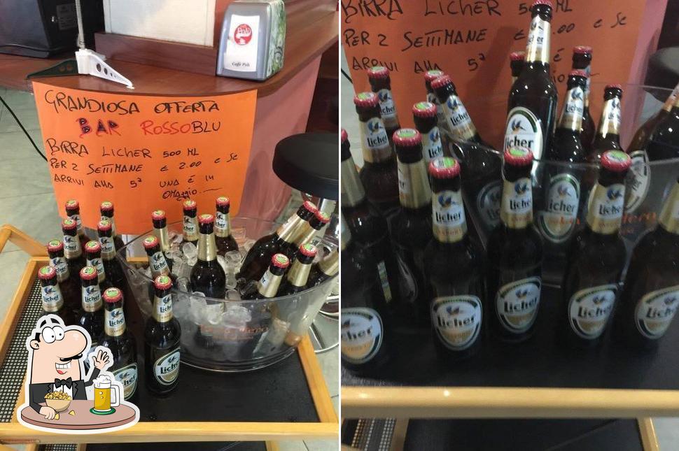 Puoi goderti un rinfrescante bicchiere di birra chiara o scura