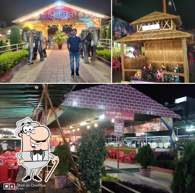 You can get some fresh air outside Devgad Varhadi Buffet