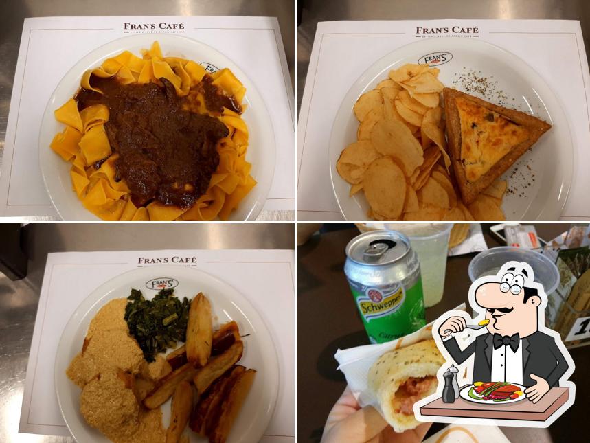 Comida em Fran's Café