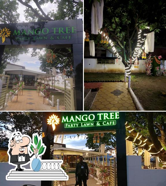 The exterior of Mango Tree Party Lawn & Cafe Restaurant