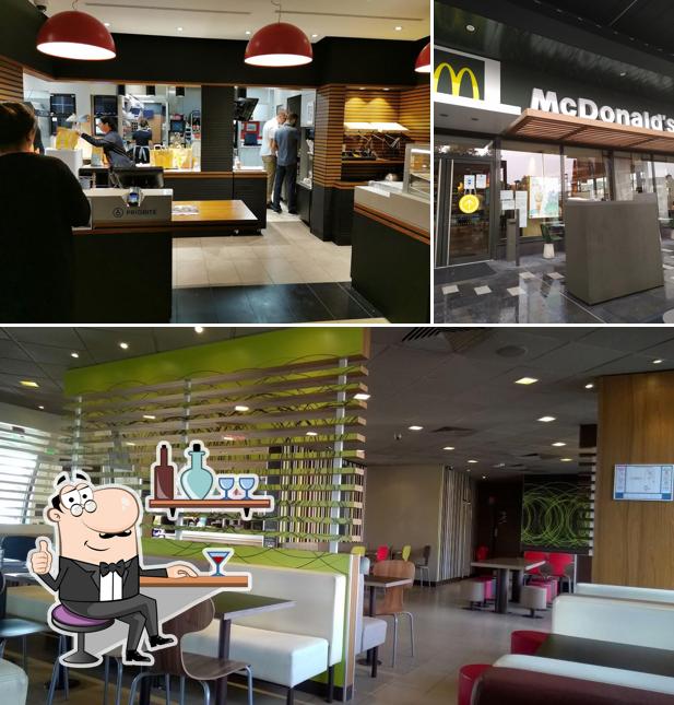 L'intérieur de McDonald's