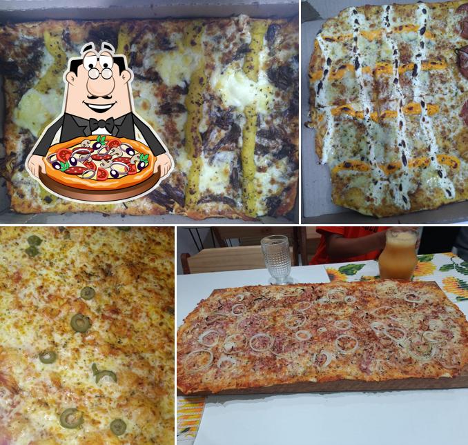 Escolha diversos tipos de pizza