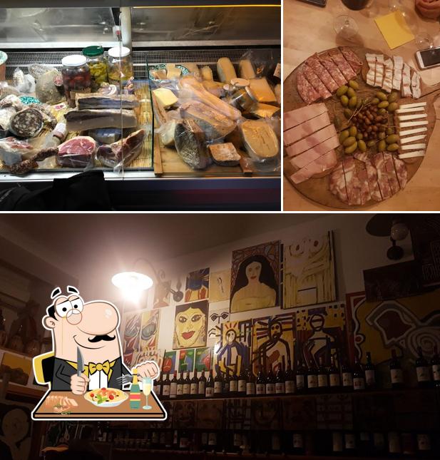La foto di cibo e bancone da bar da La Mia Toscana