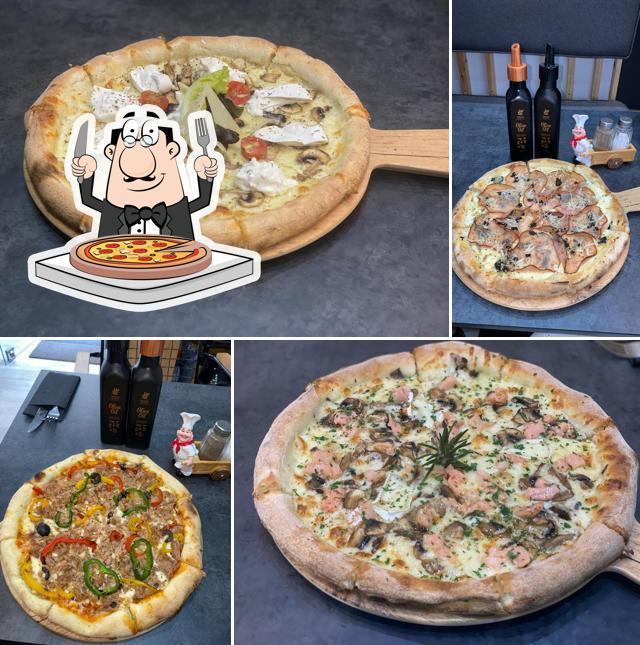 Choisissez des pizzas à Kalos Food