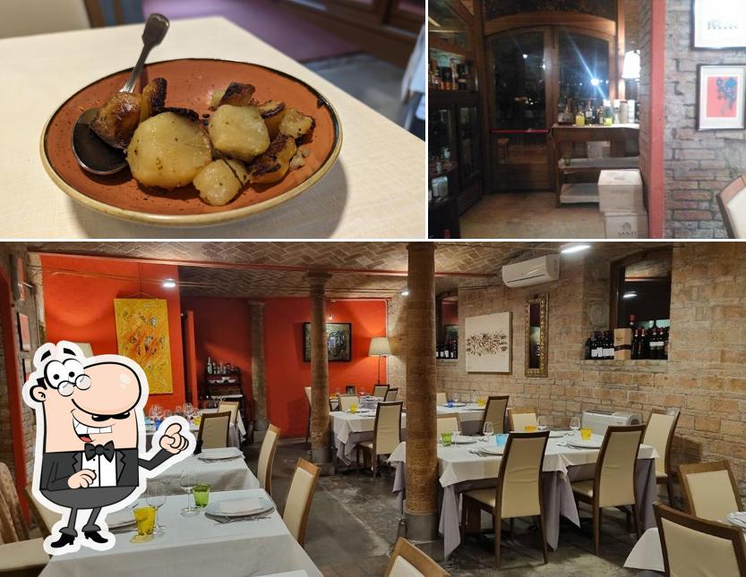 La foto della interni e bancone da bar di Ristorante Colibri'