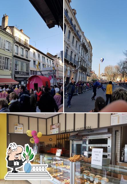 L'extérieur de la mie CÂLINE - Atelier "Pains & Restauration"