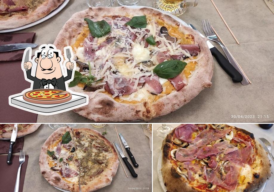 Scegli tra le molte varianti di pizza