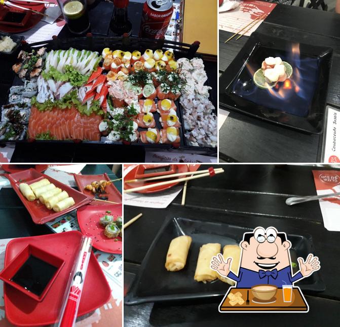 Platos en Club Sushi