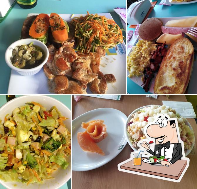 Platos en Bibi Sucos