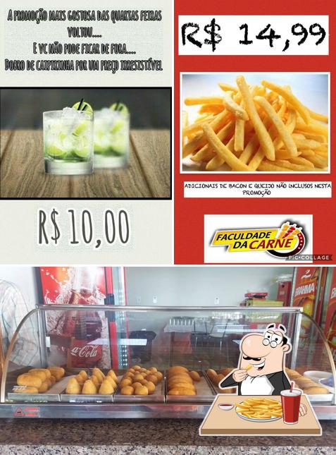 Batata frita em Faculdade Da Carne