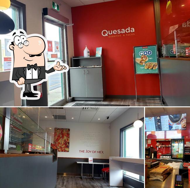 L'intérieur de Quesada Burritos & Tacos