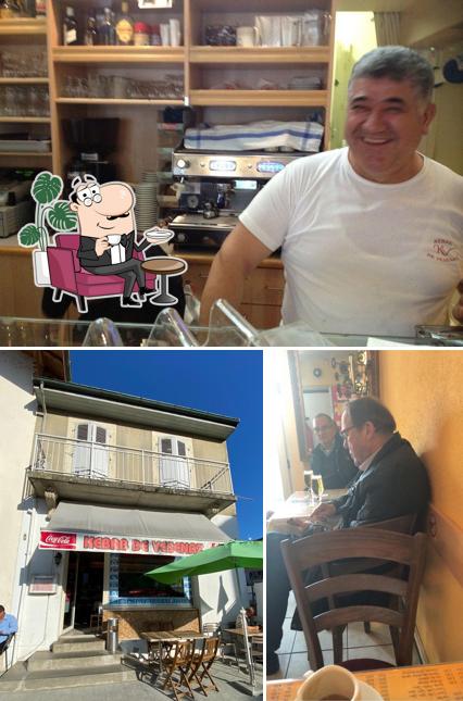 Gli interni di Vésenaz Kebab