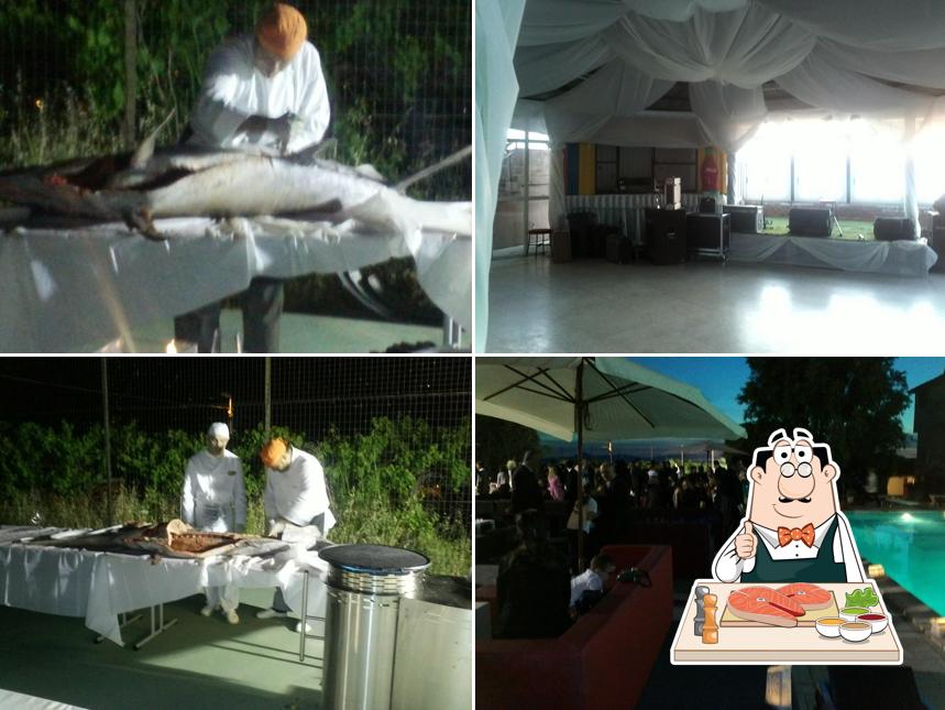 Villa Rosa offre un menu per gli amanti dei piatti di mare