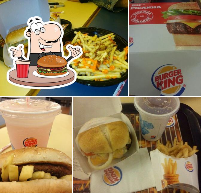 Consiga um hambúrguer no Burger King