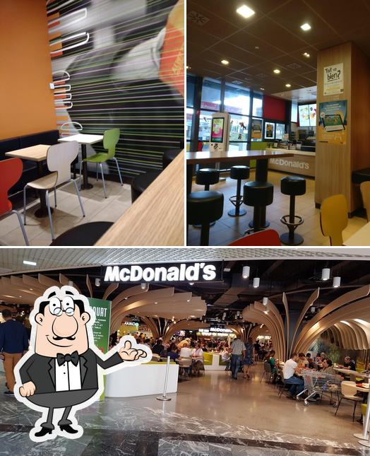 Gli interni di McDonald’s