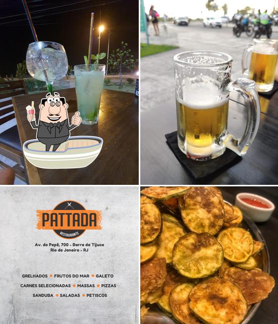 O Pattada Restaurante serve álcool