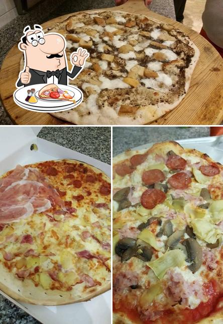 Choisissez des pizzas à Pizza Mania