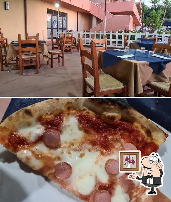 L'intérieur de Pizzeria La Pace