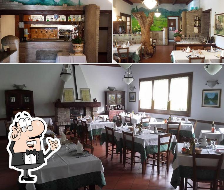 Découvrez l'intérieur de Trattoria alla vigna