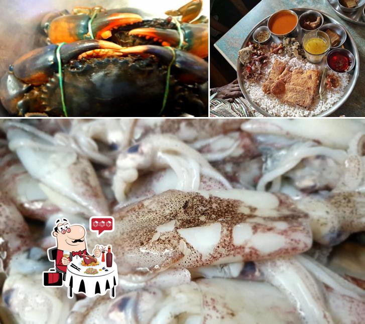 Pick various seafood dishes available at BOMBIL RESTAURANT