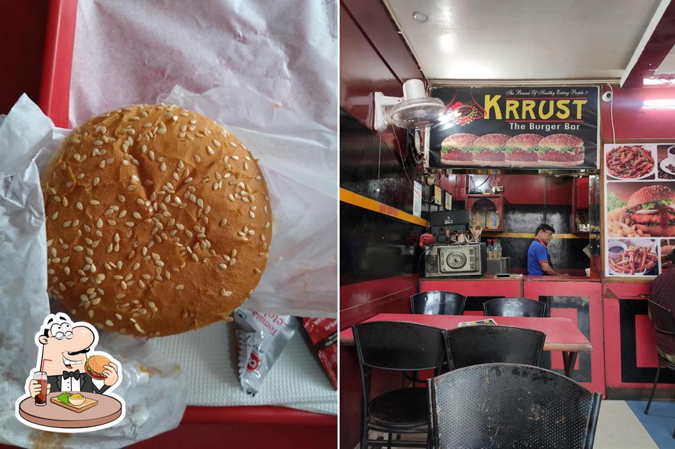 Try out a burger at KRRUST THE BURGER BAR