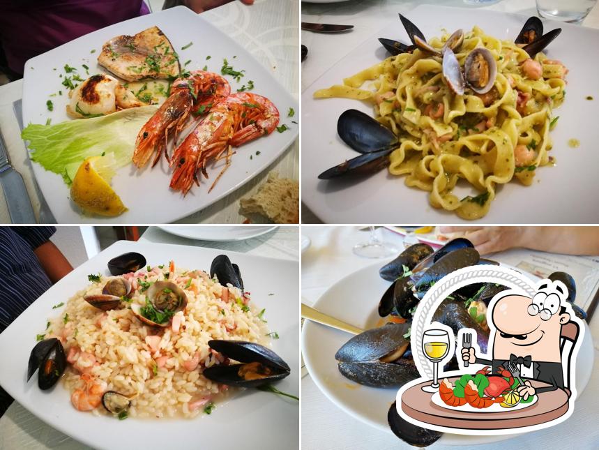 Degusta los distintos sabores del mar Ristorante Pizzeria Del Golfo