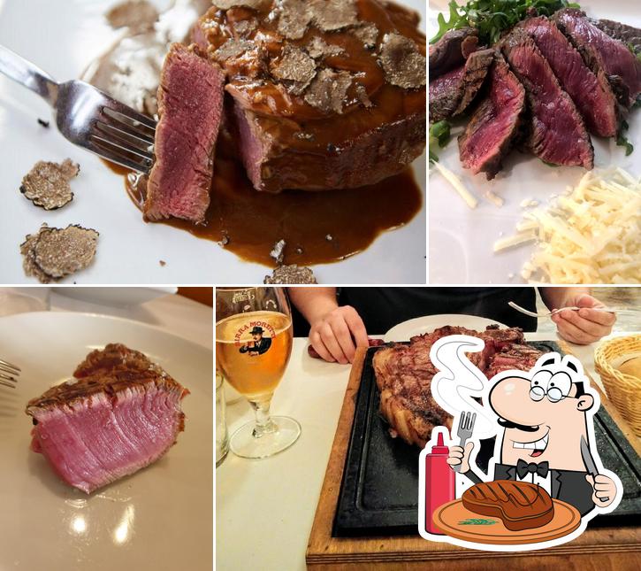 C'è un'ampia selezione di piatti per gli amanti della carne