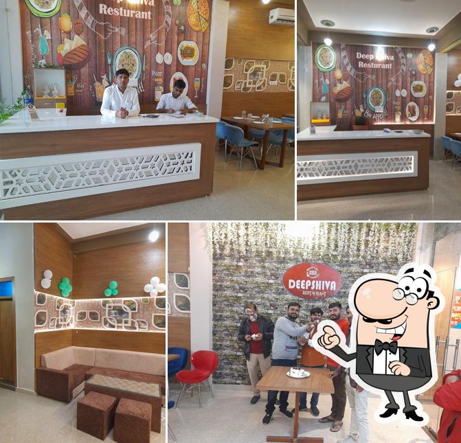 The interior of Deep Shiva Restaurant (DSR Karhal)