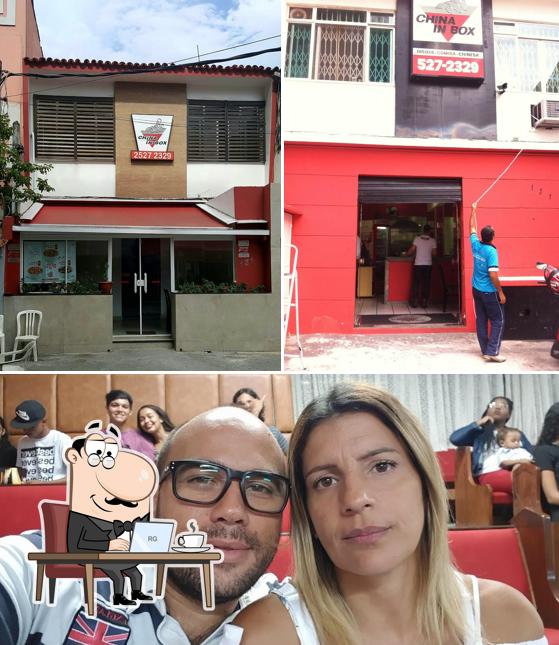 O interior do China In Box Botafogo: Restaurante Delivery de Comida Chinesa, Yakisoba, Rolinho Primavera, Biscoito da Sorte
