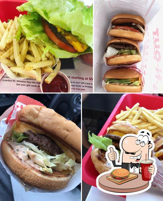 Get a burger at In-N-Out Burger