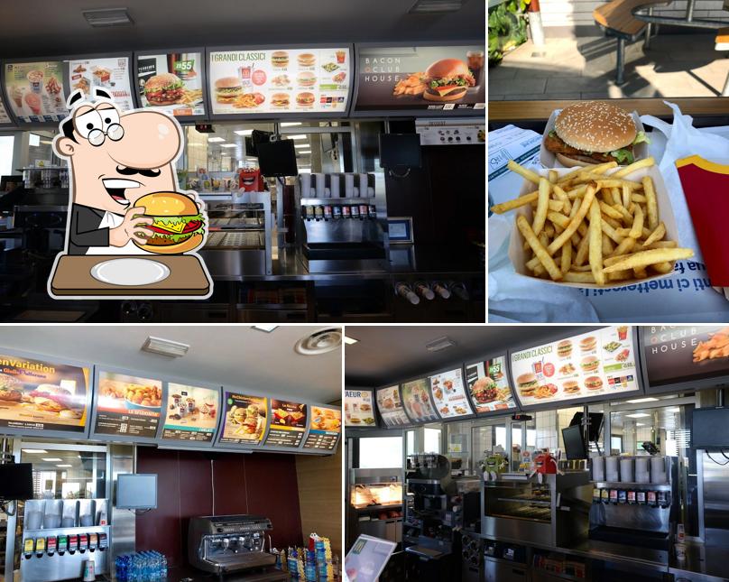 Prova un hamburger a Mc Donald's Firenze Campi