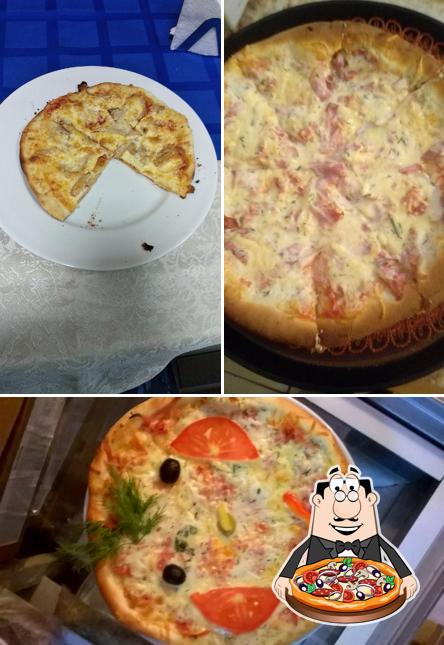 Choisissez des pizzas à Pizzeriya