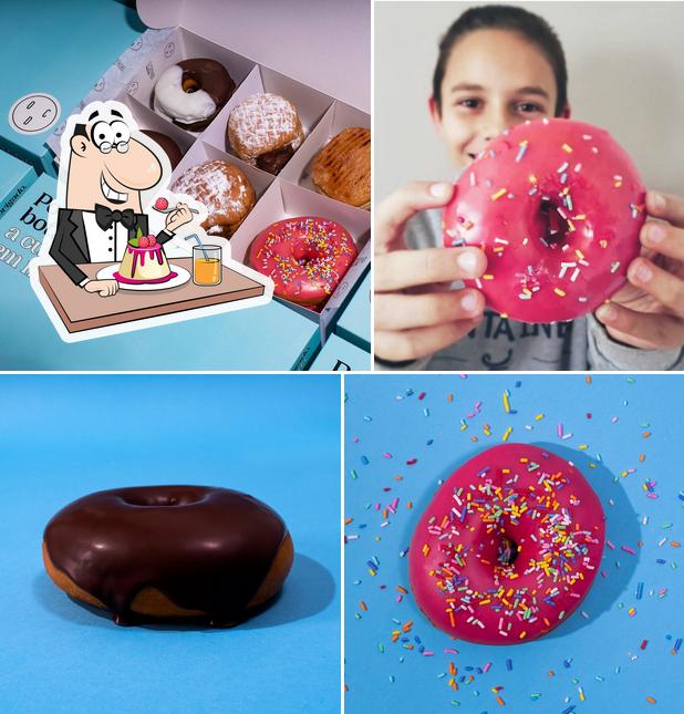 O Culpado Donuts oferece uma seleção de pratos doces