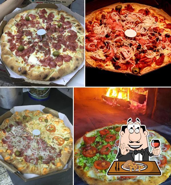 Consiga diversos estilos de pizza