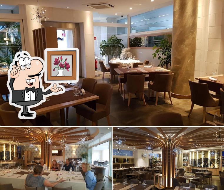 Gli interni di Kelos Restaurant Olbia