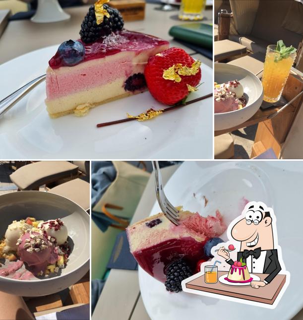 Mahjong Roof Garden bietet eine Auswahl von Desserts 